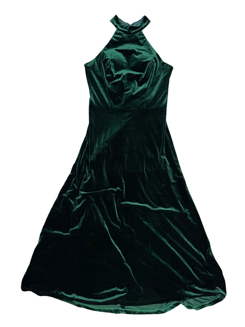 green velvet halter dress Revelry | Dresses | Revelry Size 8 Emerald Maxi Formal Burnt umber
